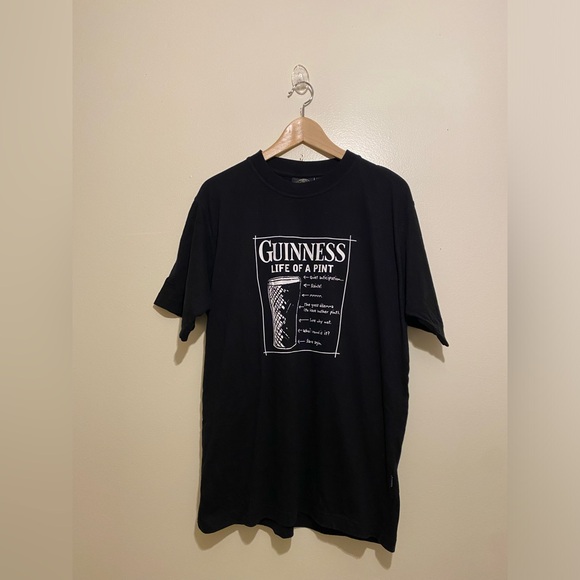 Guinness Other - Guinness Black Short Sleeve Cotton Tee. Size M